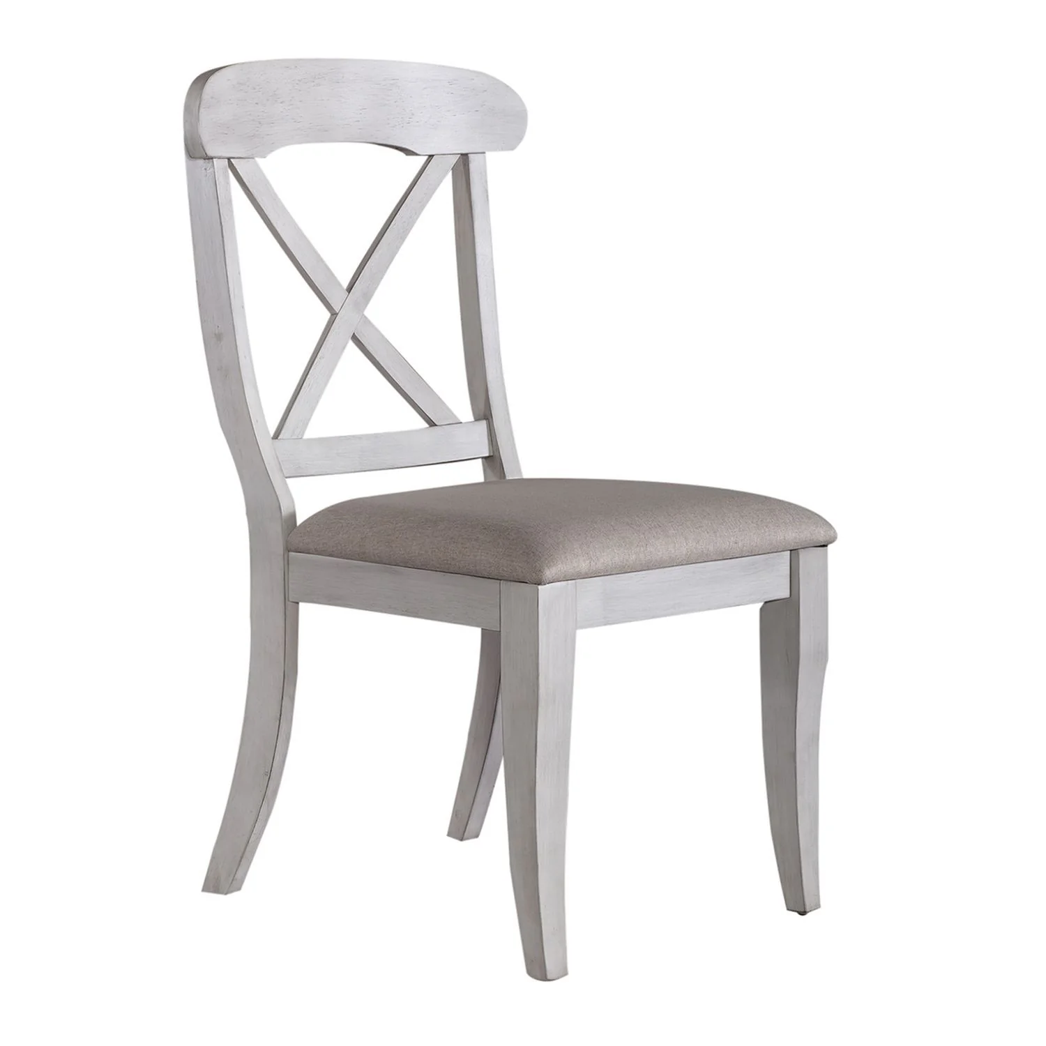 Ocean Isle - 5 Piece Pedestal Table Set - Antique White - Image 3