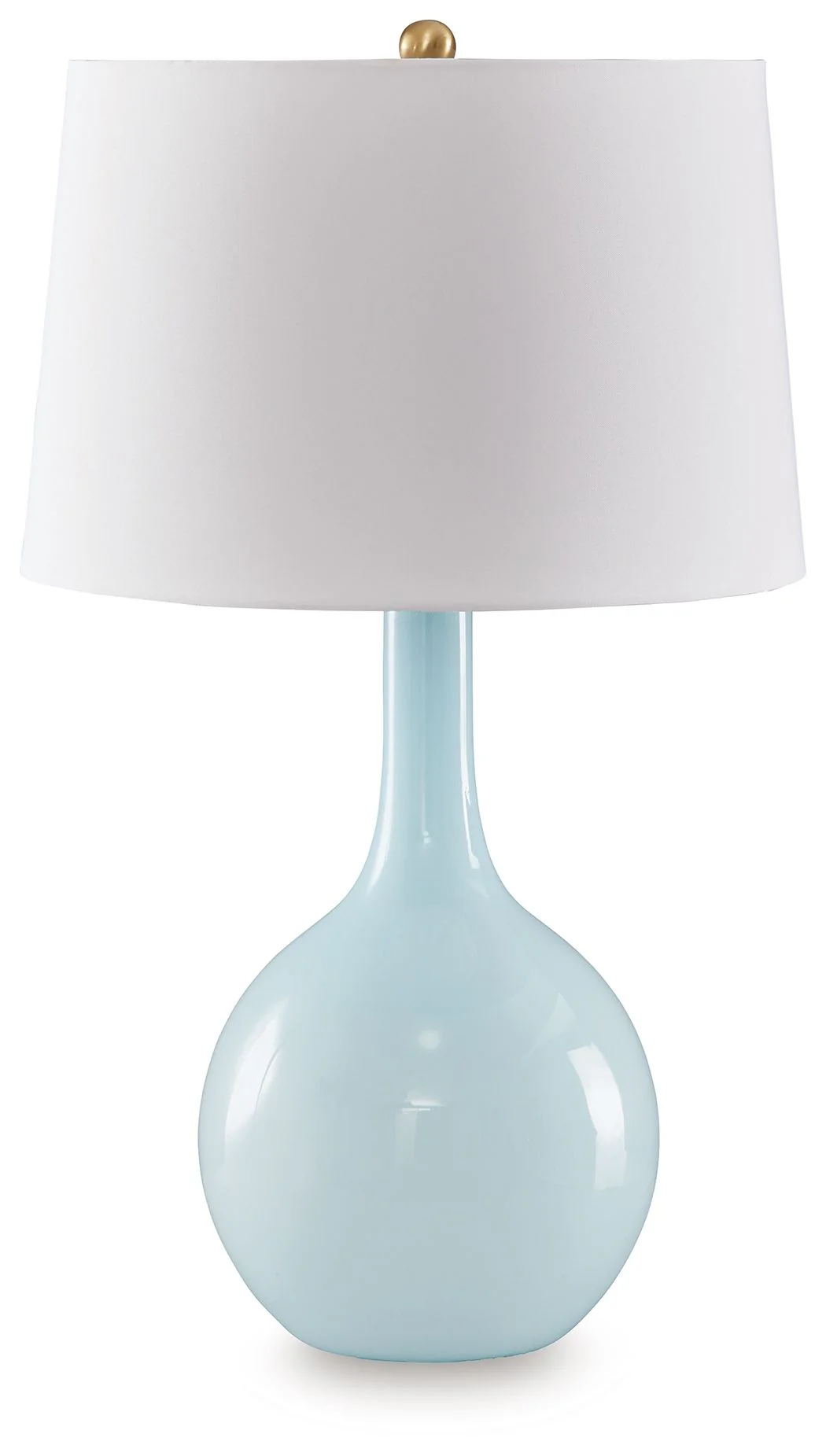 Rylanton - Glass Table Lamp - Aqua - Image 1