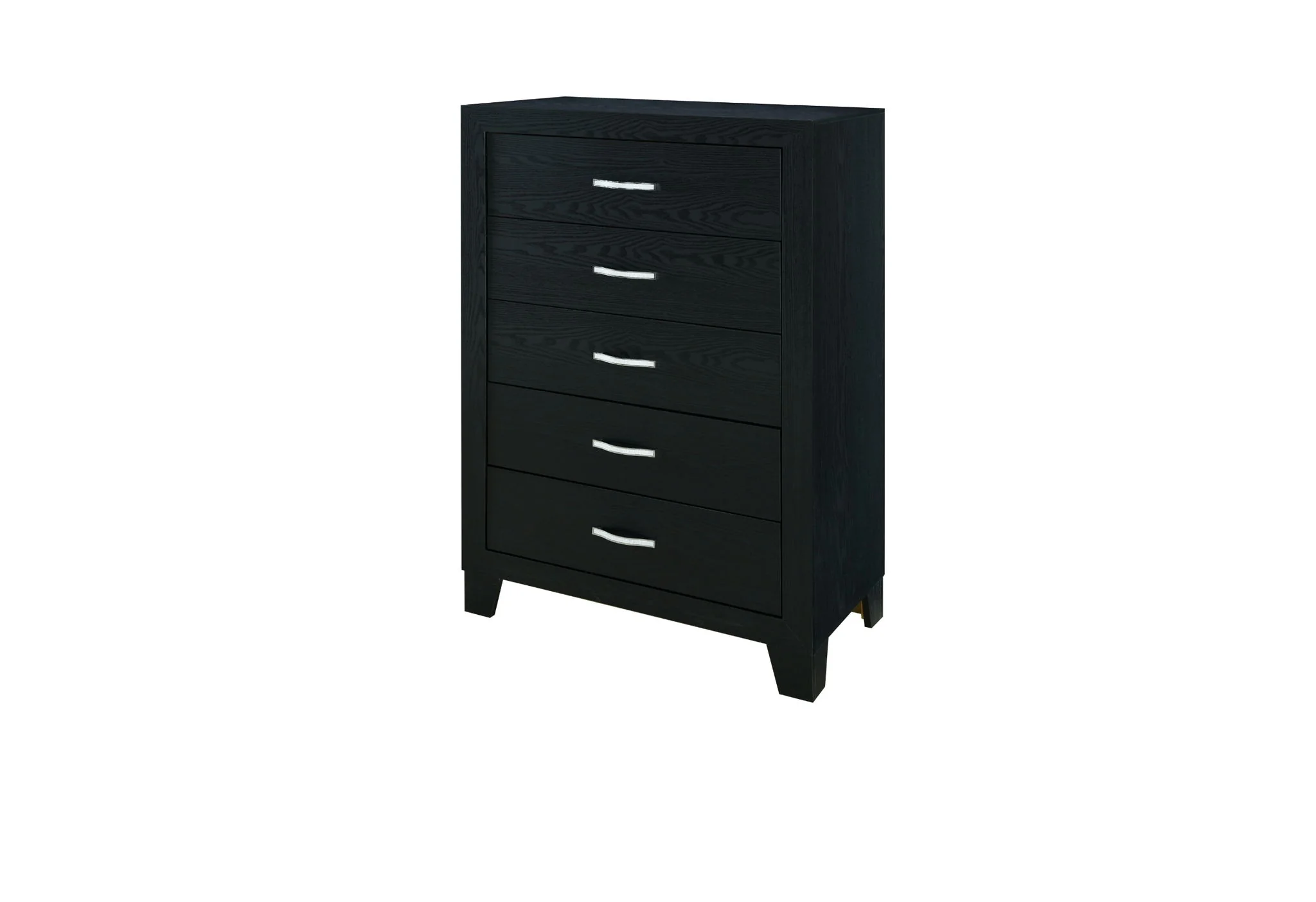 Global Reid - 4 Drawer Chest - Black - Image 3