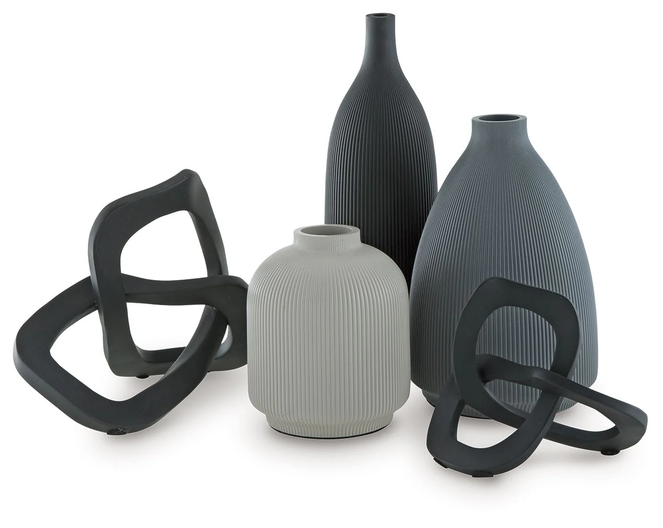 Leithick - Accessory Set (Set of 5) - Black / Tan / Gray - Image 1