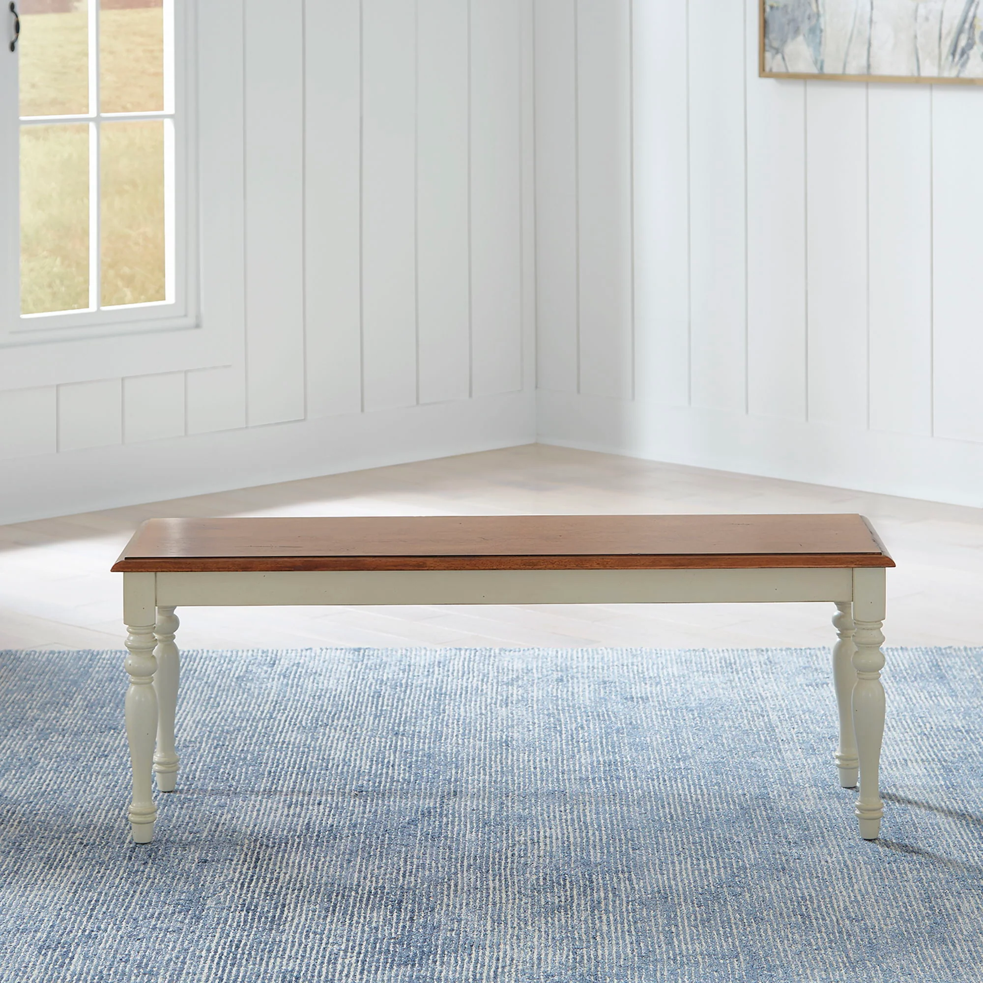 Ocean Isle – Bench – White