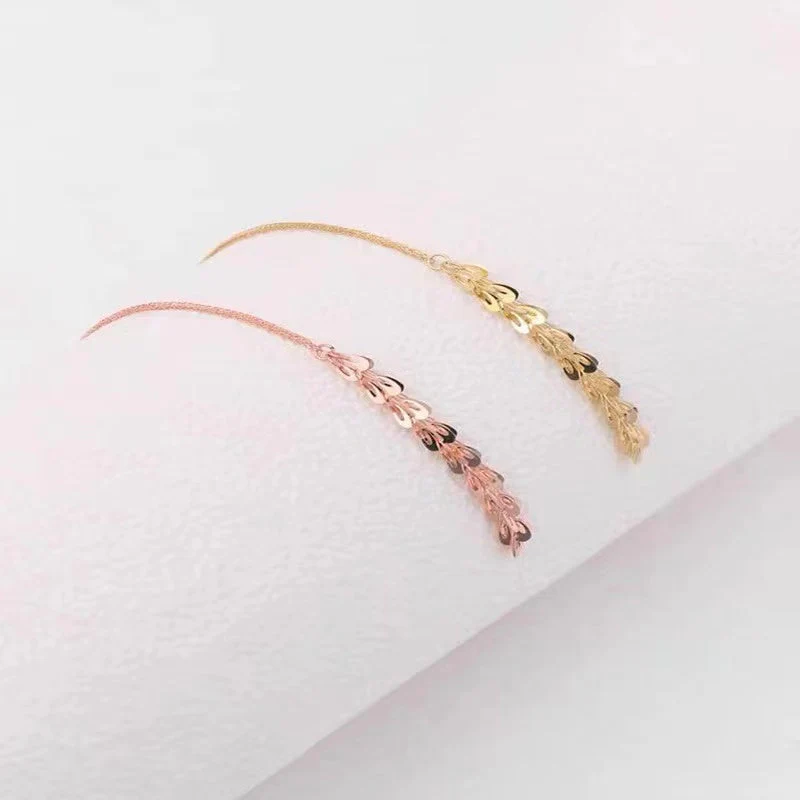 Charm Wrap Elegant Beads Earrings - Image 2