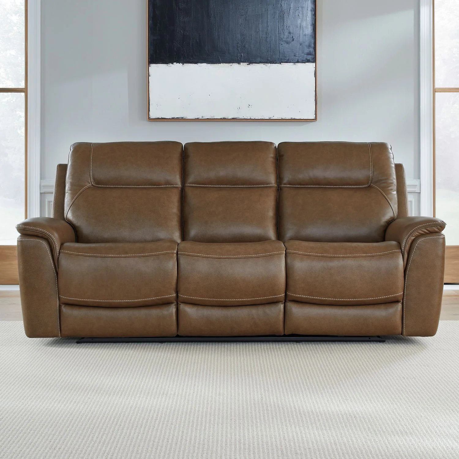 Collins - Sofa P3 & ZG - York Chestnut - Image 1