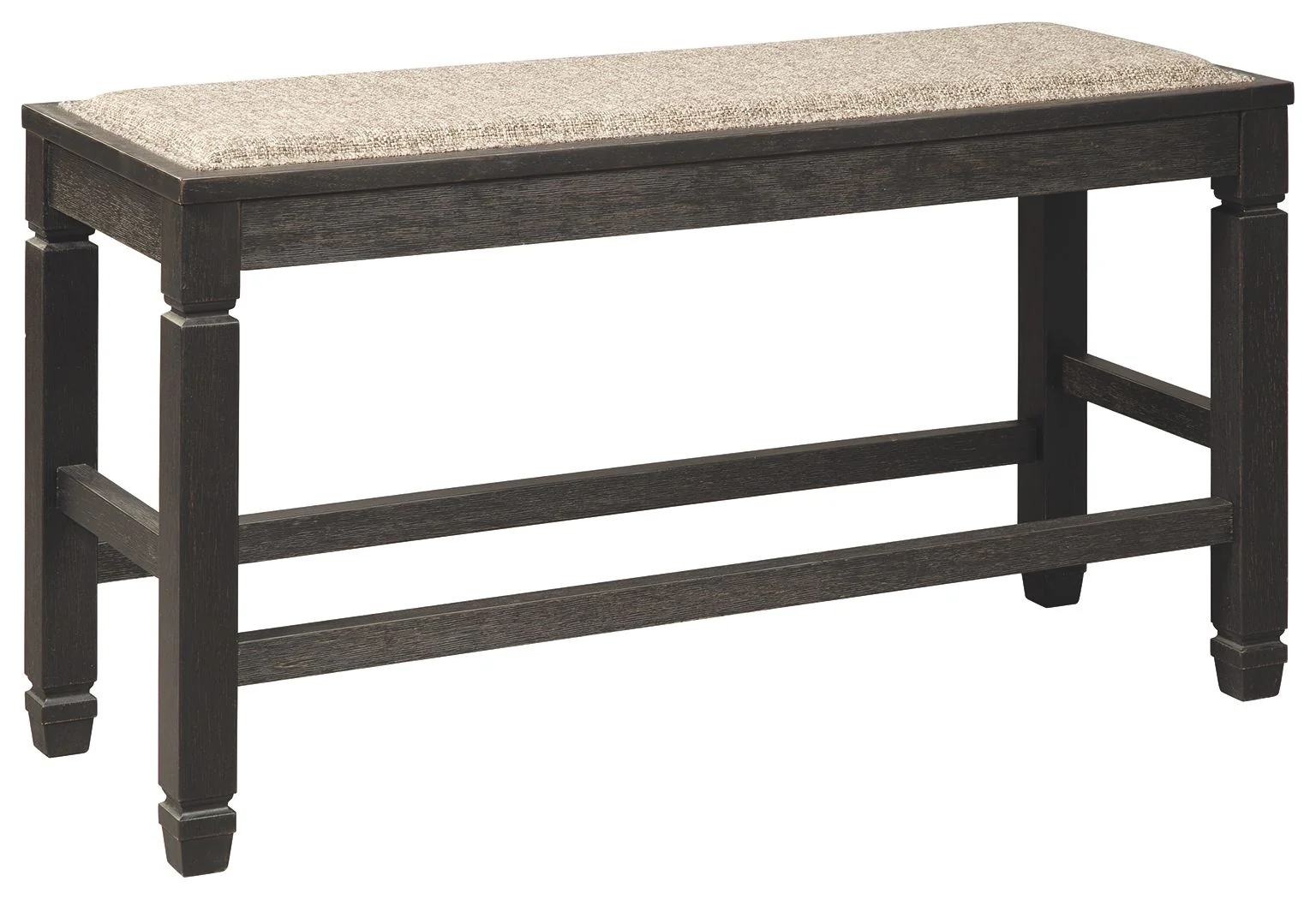 Tyler Creek – DBL Counter UPH Bench  – Antique Black