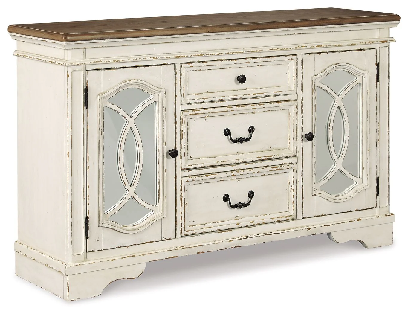 Realyn – Dining Room Server – Chipped White