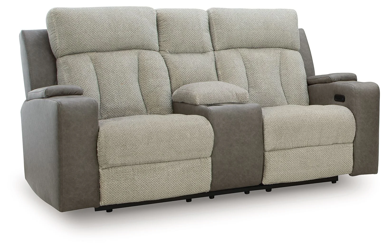 WhipLash - Power Reclining Loveseat With Console / Adj Headrest - Sisal - Image 1