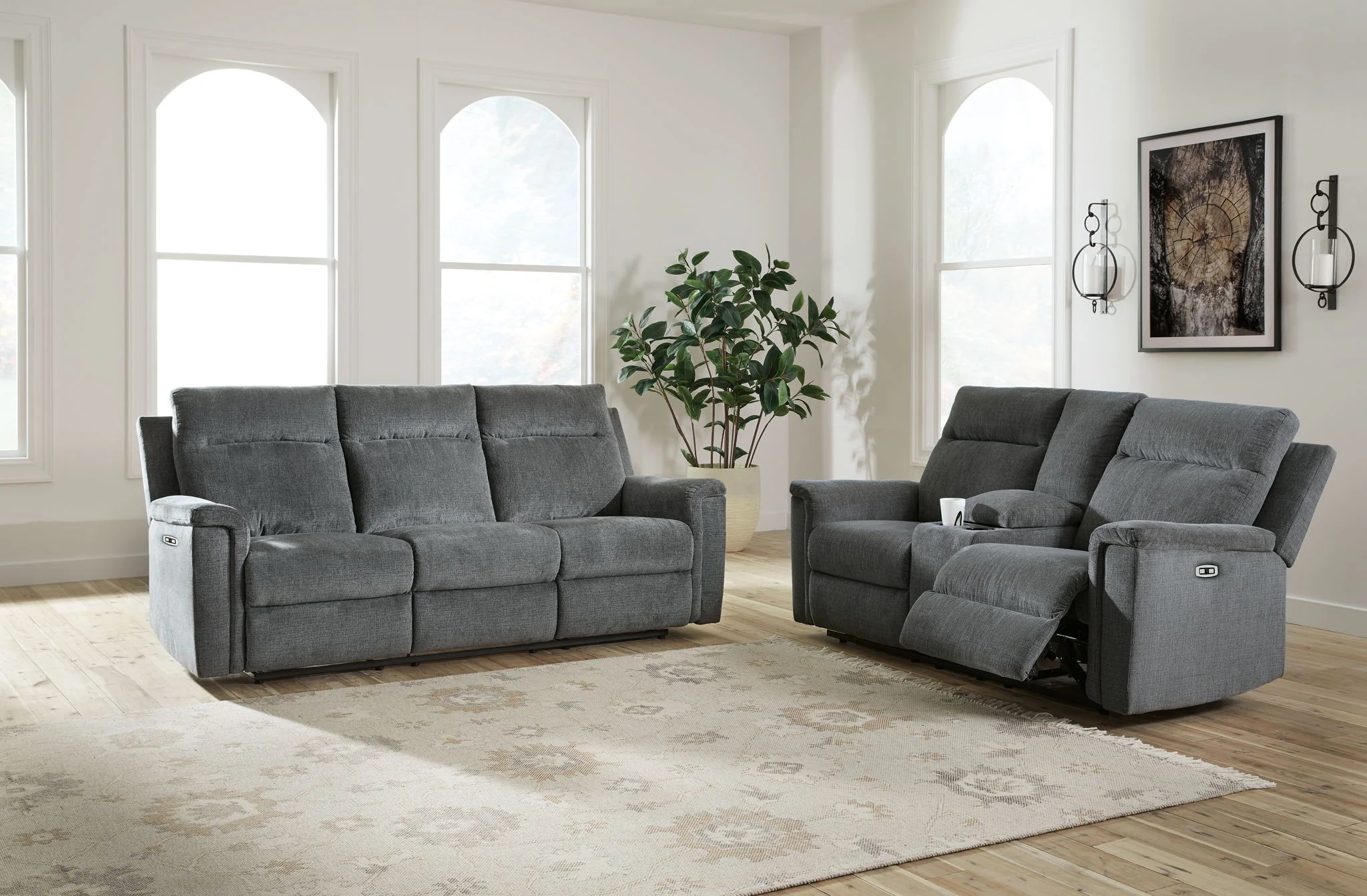 Barnsana - Reclining Living Room Set - Image 1