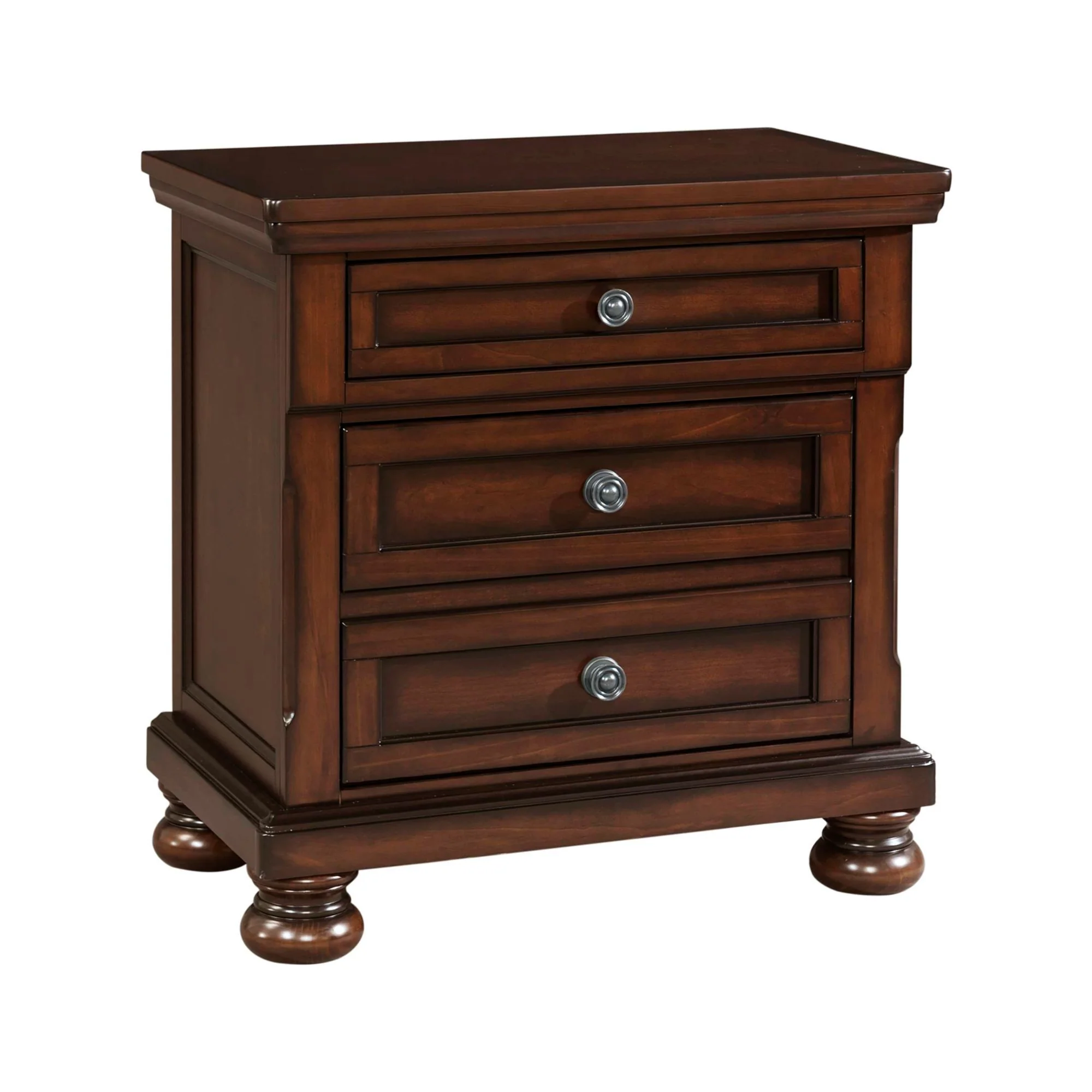 Kingston – Nightstand With Power – Walnut