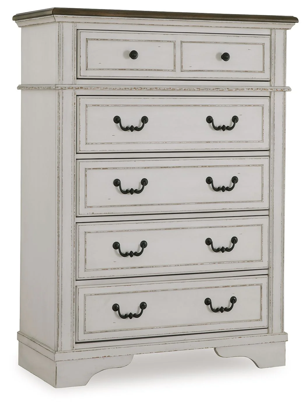 Blendon - Five Drawer Chest - Two-tone - Image 1