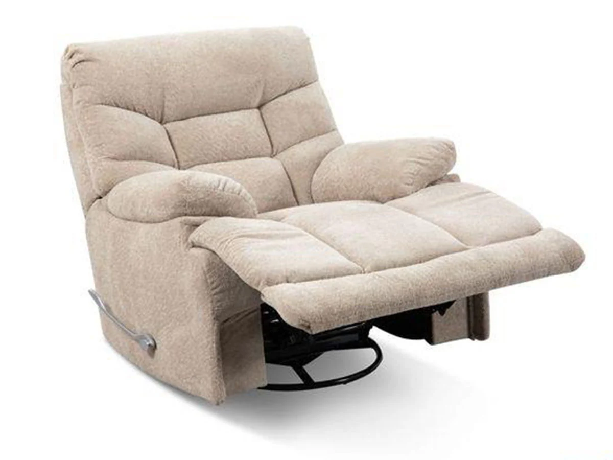 Manwah Manual Recliner Cozy - Gunmetal - Image 1