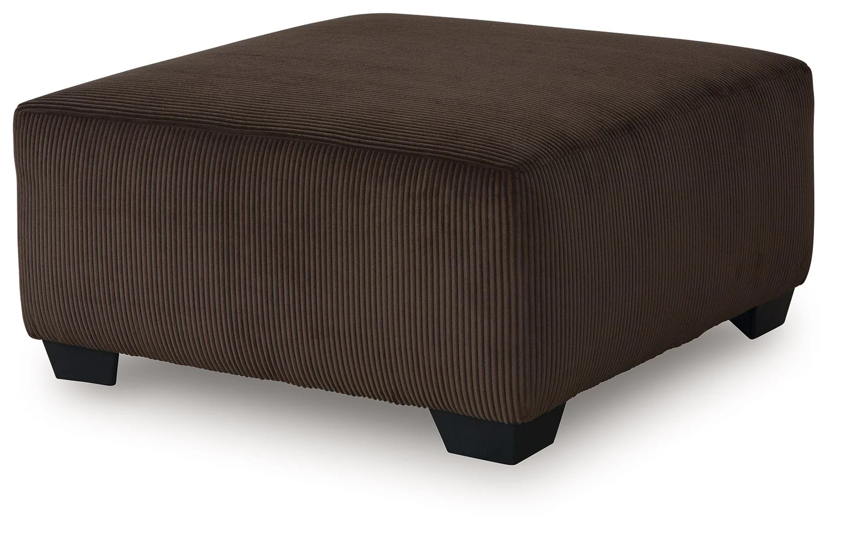 Kimlee – Oversized Accent Ottoman – Chocolate
