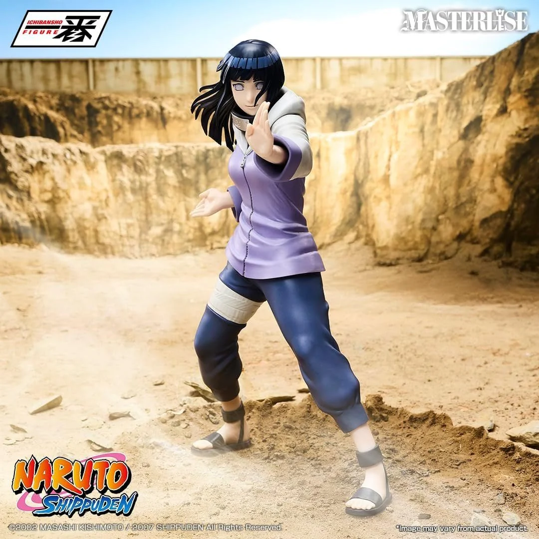 Bandai Naruto Shippuden Hinata Hyuga Masterlise Ichibansho Figure - Image 2