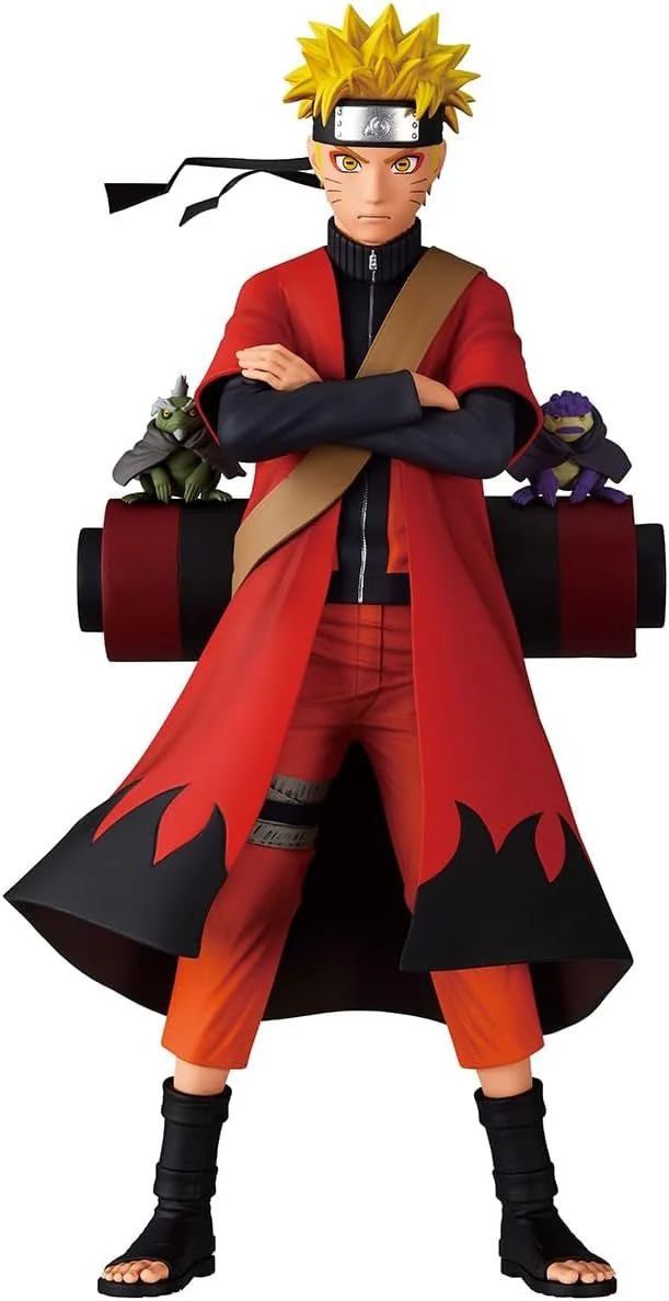 Bandai Naruto Shippuden Naruto Uzumaki Sage Mode Masterlise Ichibansho Figure - Image 3