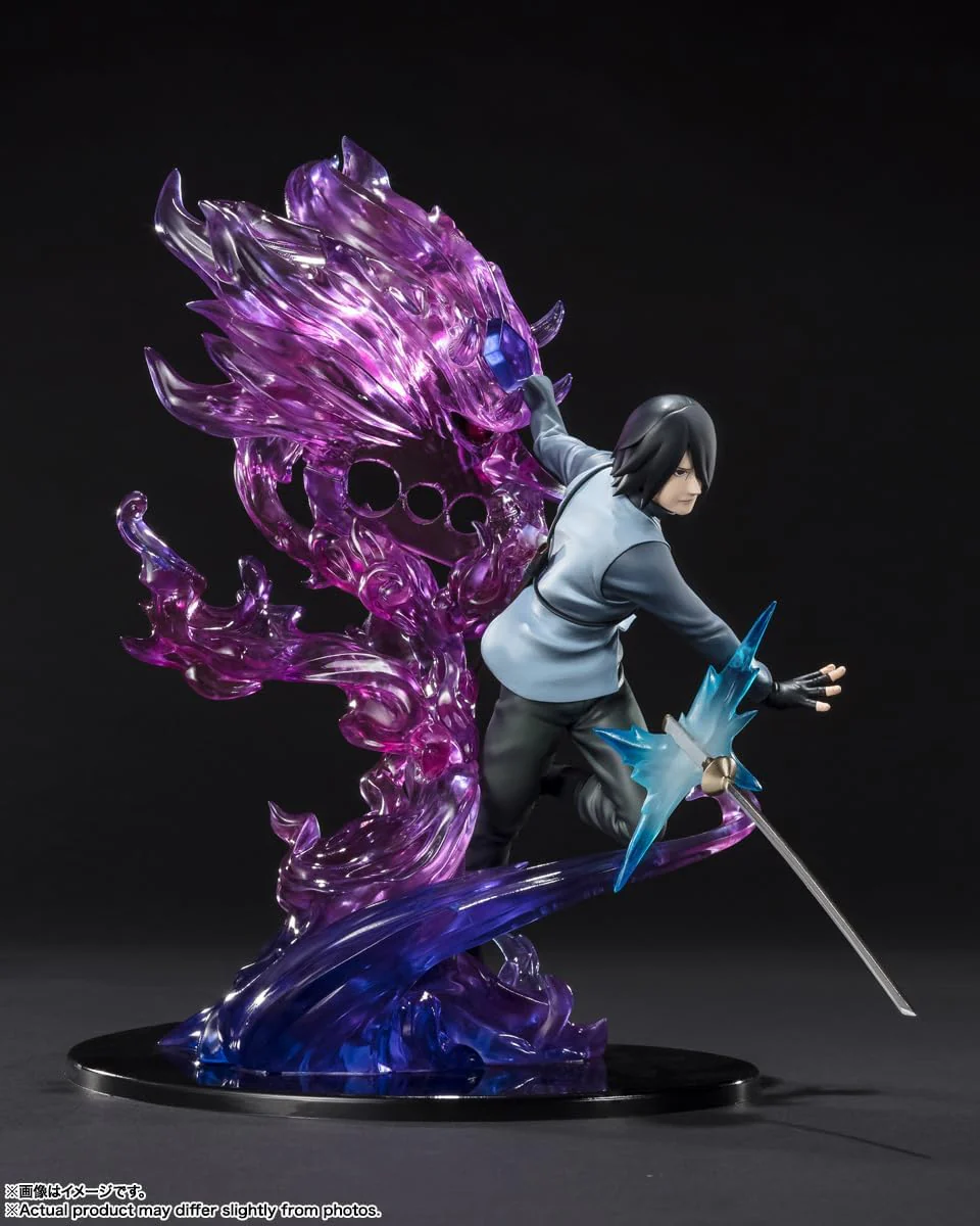 Bandai Spirits FiguartsZERO Boruto: Naruto Next Generations Sasuke Uchiha Kizuna Relation TAMASHII NATIONS - Image 3