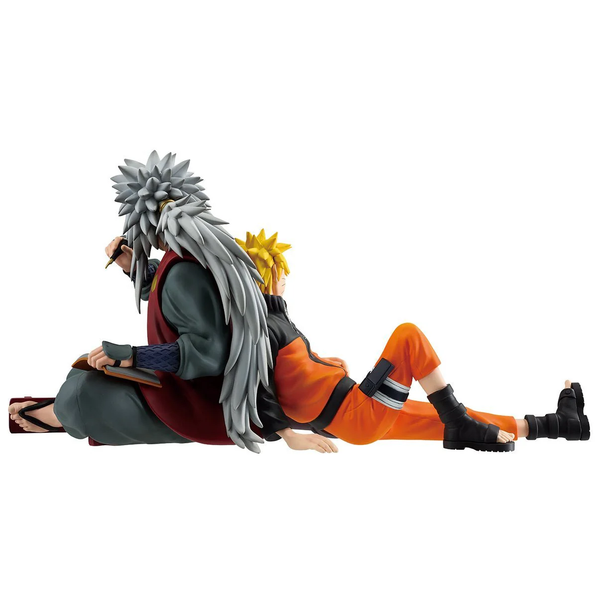 Bandai Spirits Naruto: Shippuden Naruto Uzumaki and Jiraiya Legendary Sannin Masterlise Ichibansho Figure - Image 1