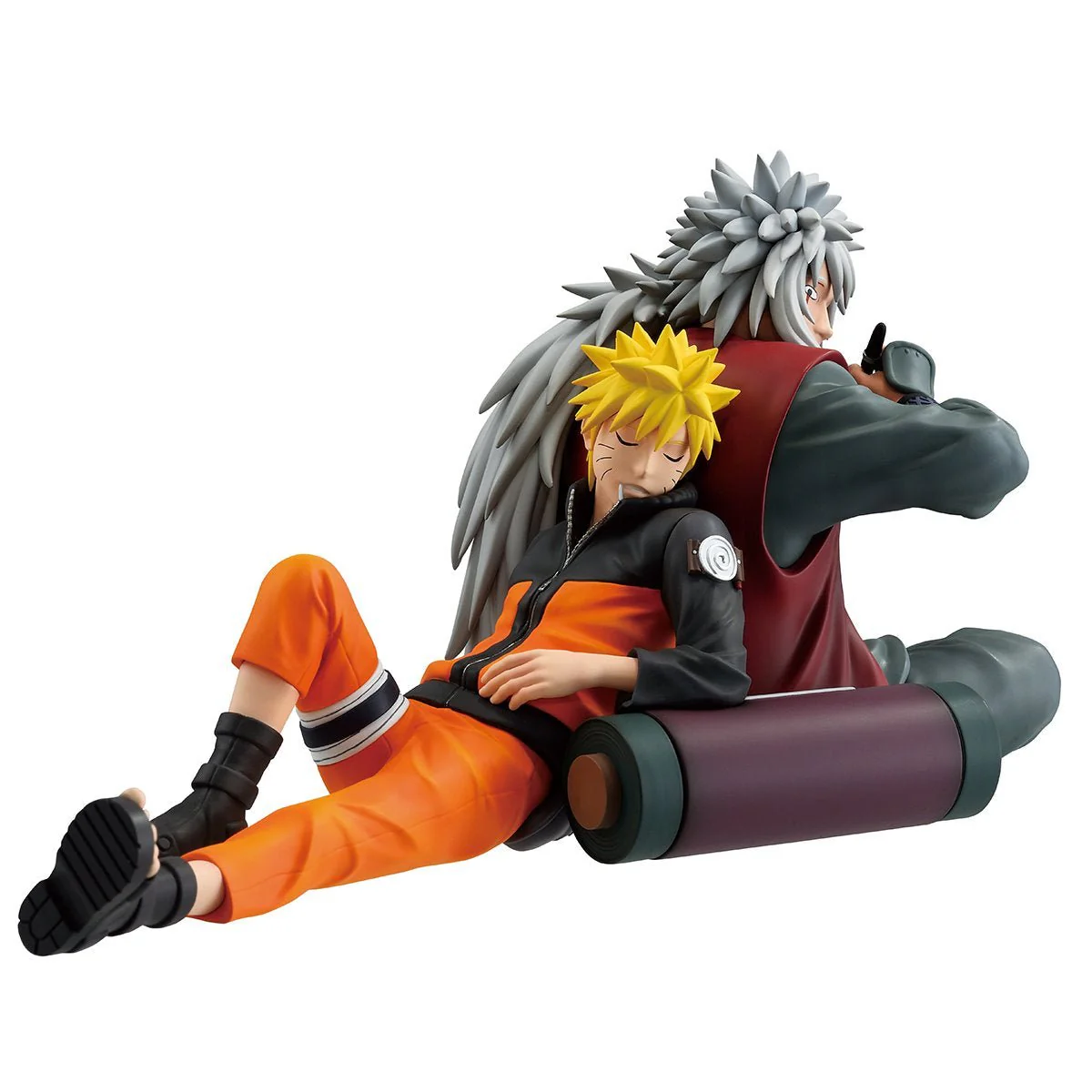 Bandai Spirits Naruto: Shippuden Naruto Uzumaki and Jiraiya Legendary Sannin Masterlise Ichibansho Figure - Image 3
