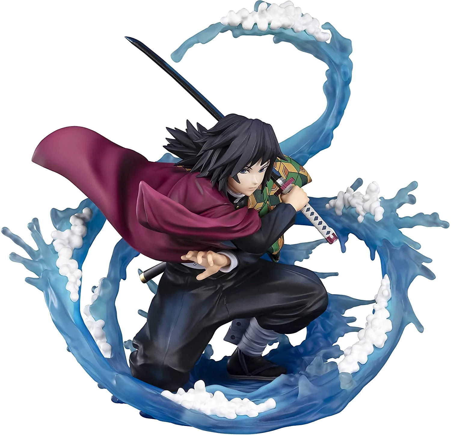 Bandai Tamashi Nations  Demon Slayer - Tomioka Giyu -Water Breathingl Figure - Image 1
