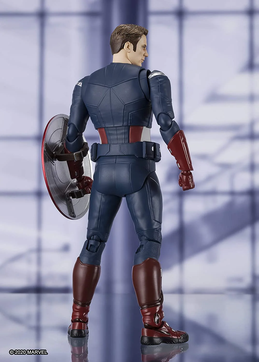 Bandai Tamashii Nations S.H.Figuarts - Avengers Endgame - Captain America Cap VS. Cap Edition Action Figure - Image 3
