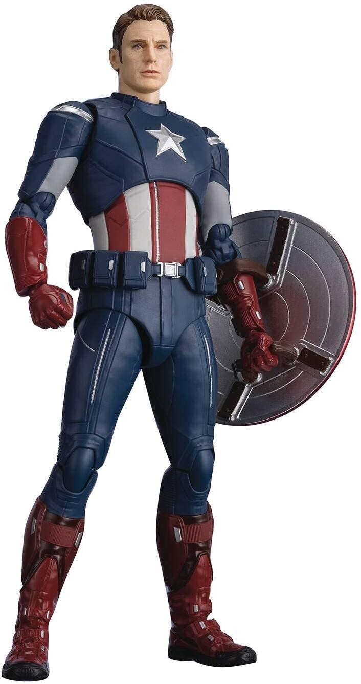 Bandai Tamashii Nations S.H.Figuarts – Avengers Endgame – Captain America Cap VS. Cap Edition Action Figure