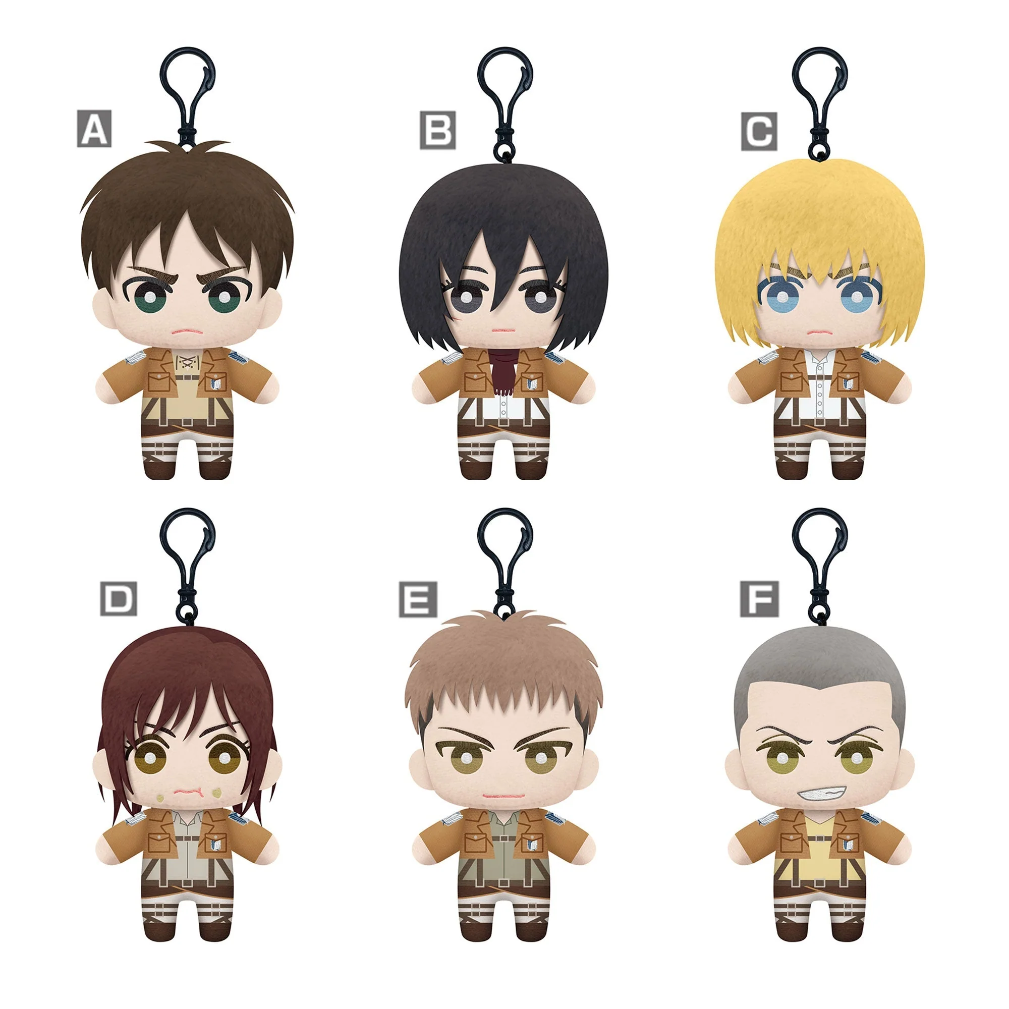 Banpresto – Attack On Titan Tomonui Plush Mystery Series 1