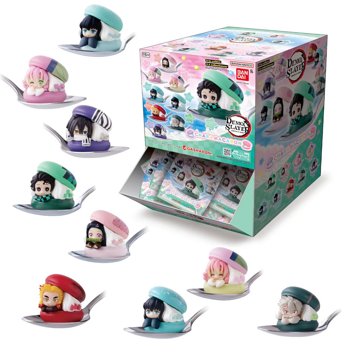 Banpresto - Demon Slayer: Kimetsu no Yaiba - Chara Macaron One Blind Box Mini-Figure - Image 2