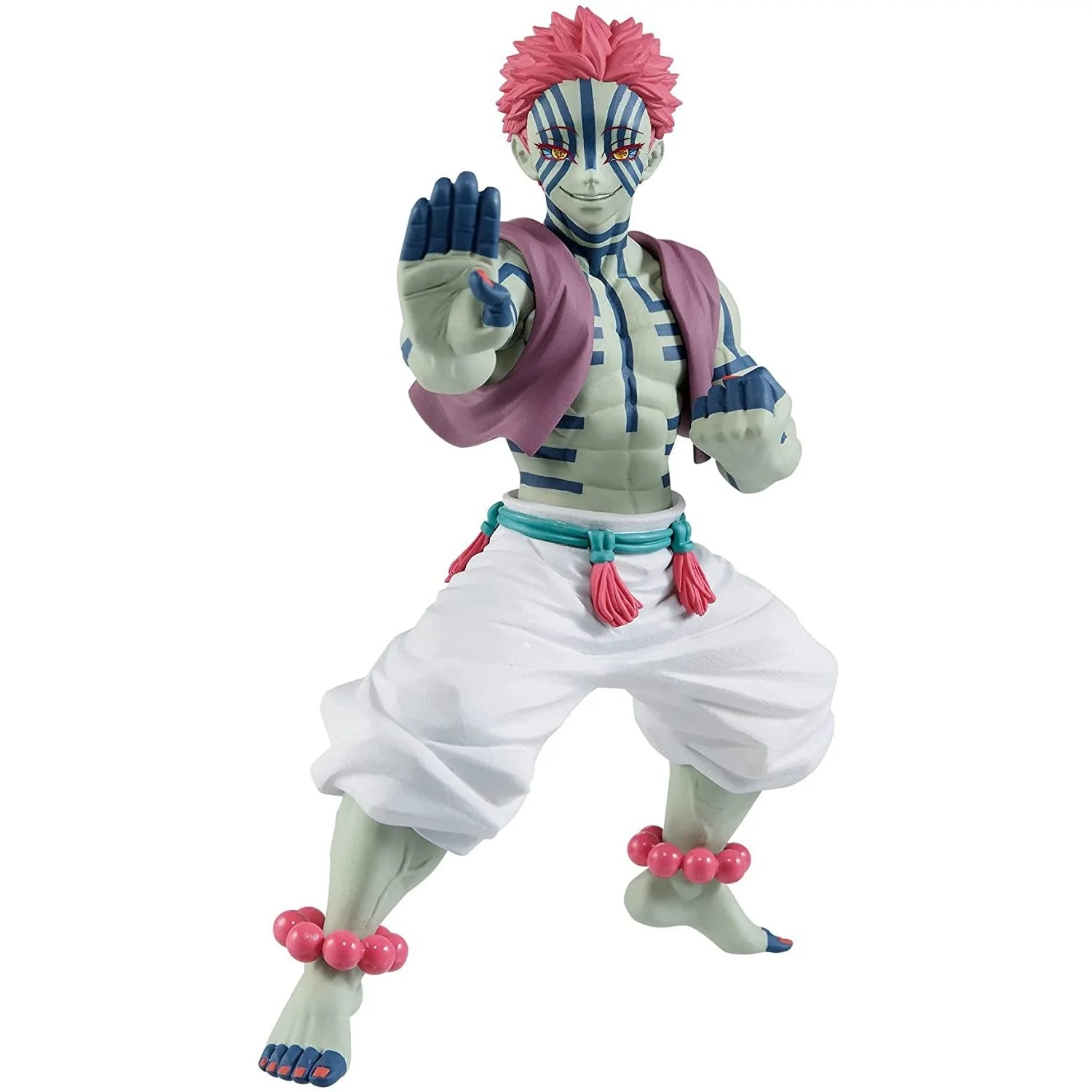 Banpresto Demon Slayer: Kimetsu no Yaiba Vibration Stars - Kyojuro Rengoku & Akaza - (B:Akaza) - Image 1