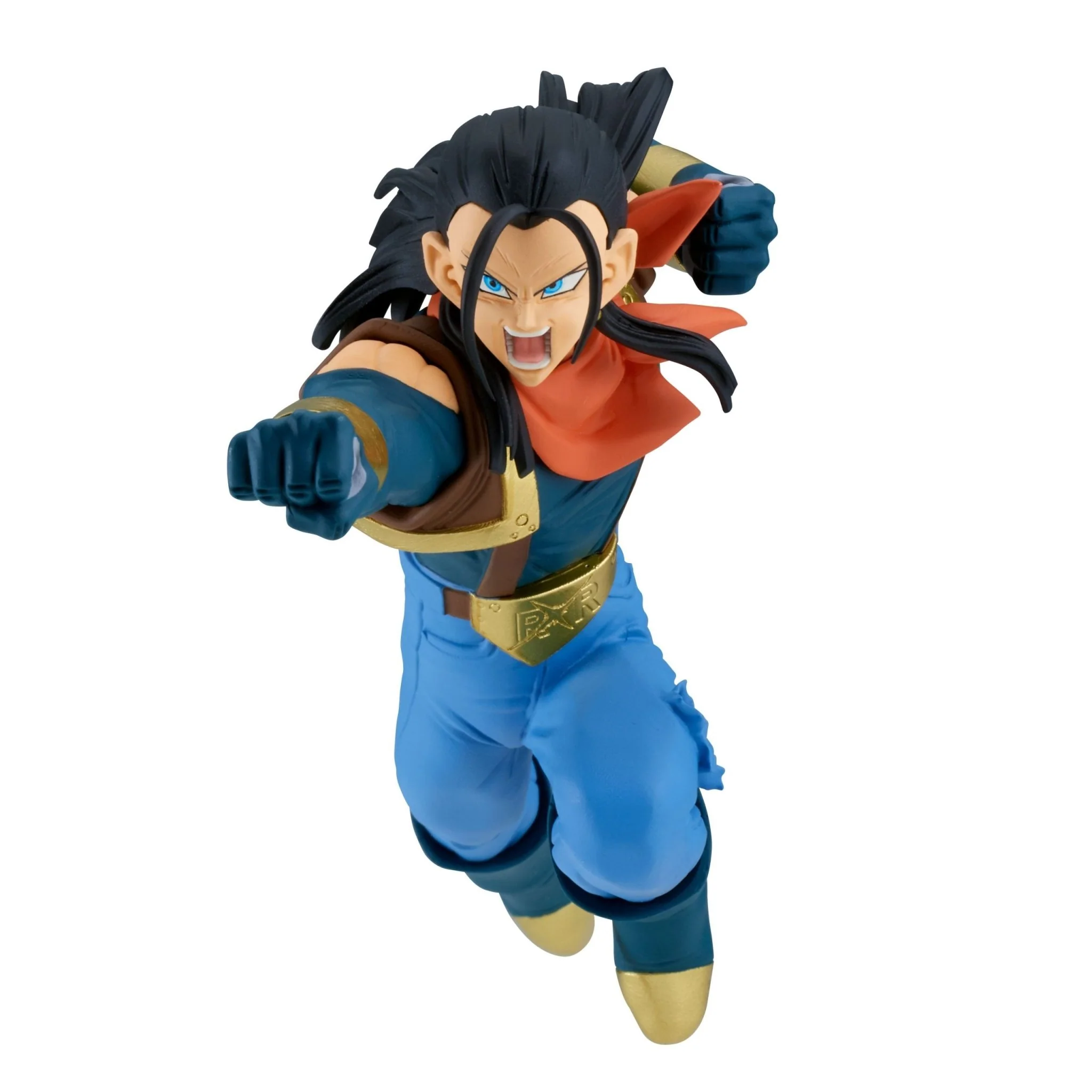 Banpresto - Dragon Ball GT - Super Android #17 Vs Super Saiyan Son Goku Match Makers Bandai Spirits Figure - Image 1