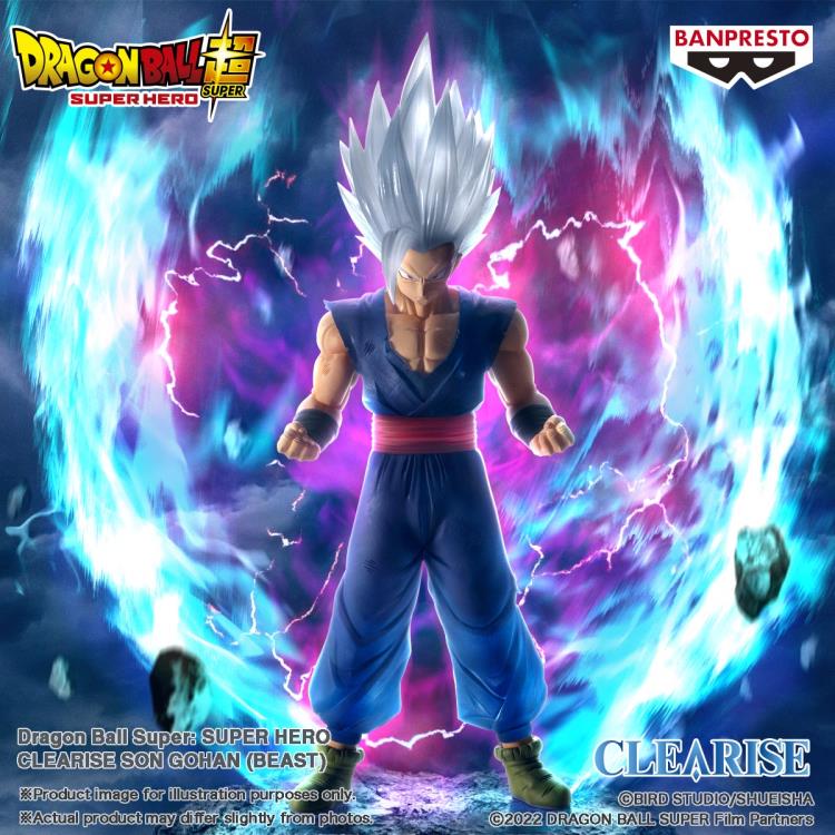 Banpresto Dragon Ball Super: Super Hero Son Gohan Beast Clearise Bandai Spirits Figure - Image 2