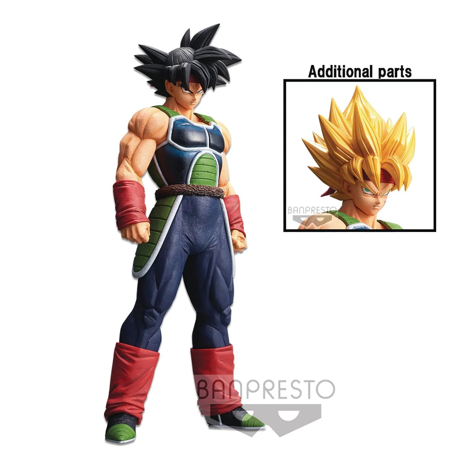 Banpresto Dragon Ball Z Grandista Nero Bardock Figure - Image 1