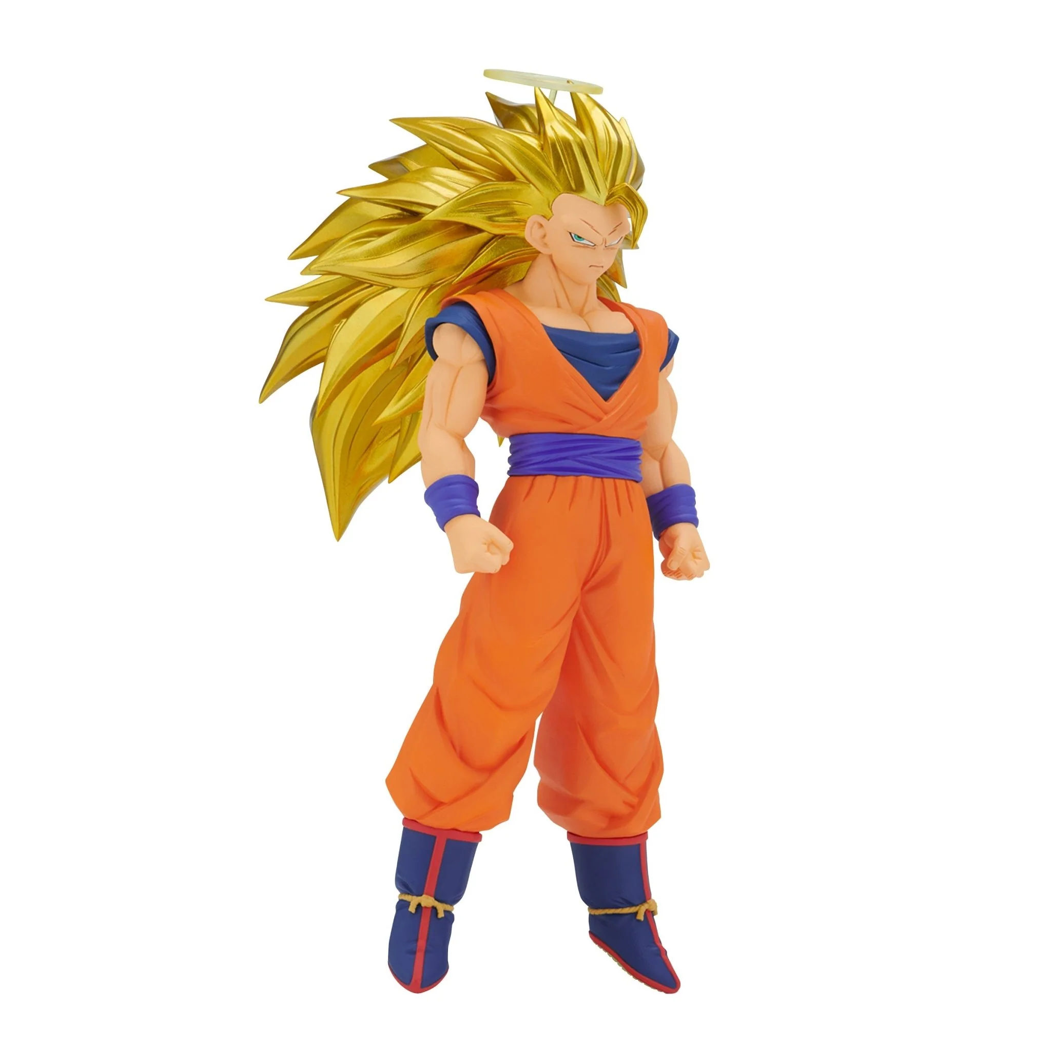 Banpresto Dragon Ball Z Super Saiyan 3 Son Goku Blood of Saiyans Bandai Spirits Figure - Image 1
