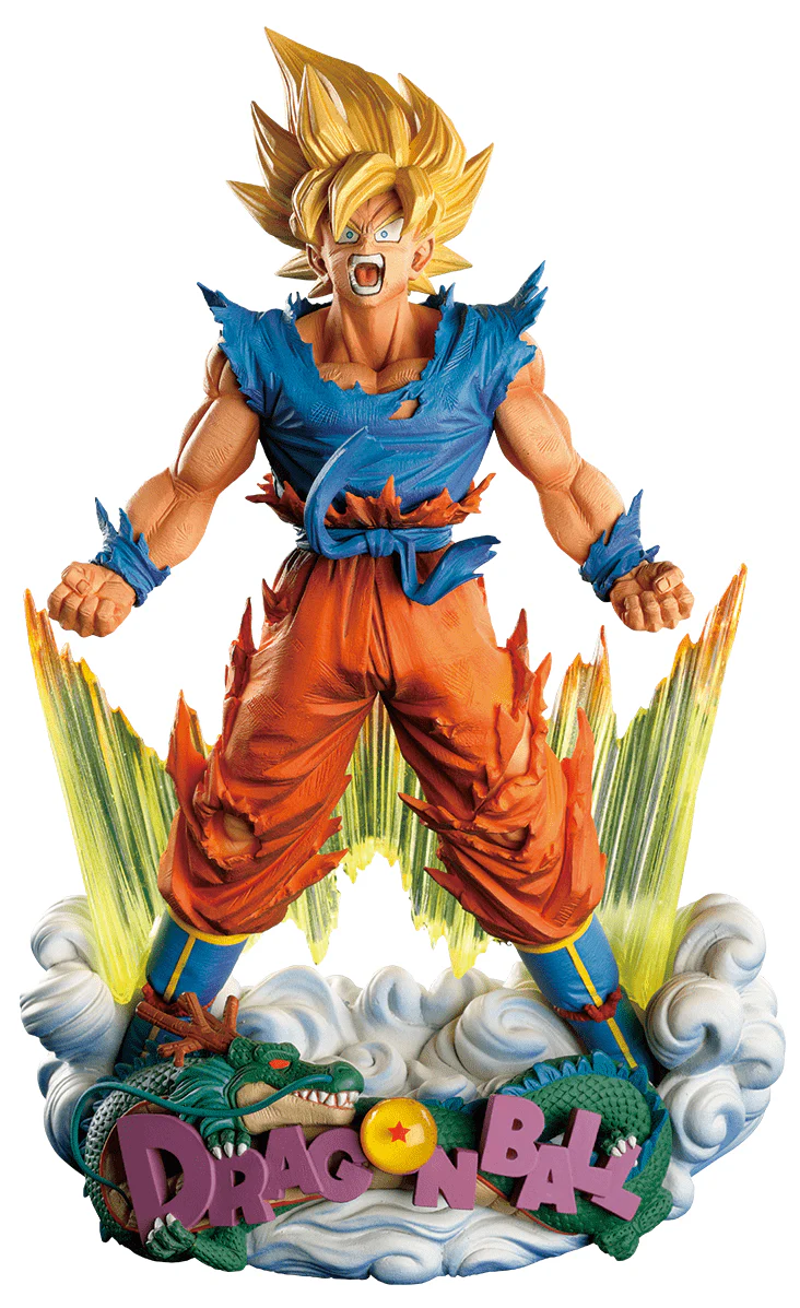 Banpresto - Dragon Ball Z The Son Goku The Brush Super Master Stars Diorama Figure - Image 1