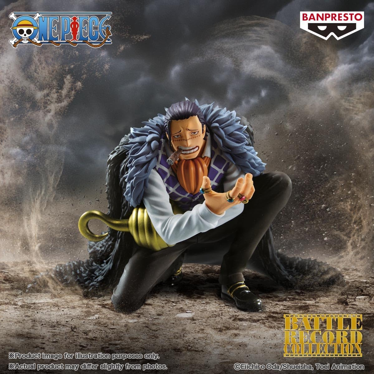 Banpresto - One Piece - Crocodile Battle Record Collection Bandai Spirits Figure - Image 2