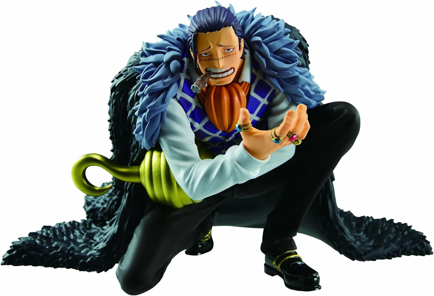 Banpresto - One Piece - Crocodile Battle Record Collection Bandai Spirits Figure - Image 1