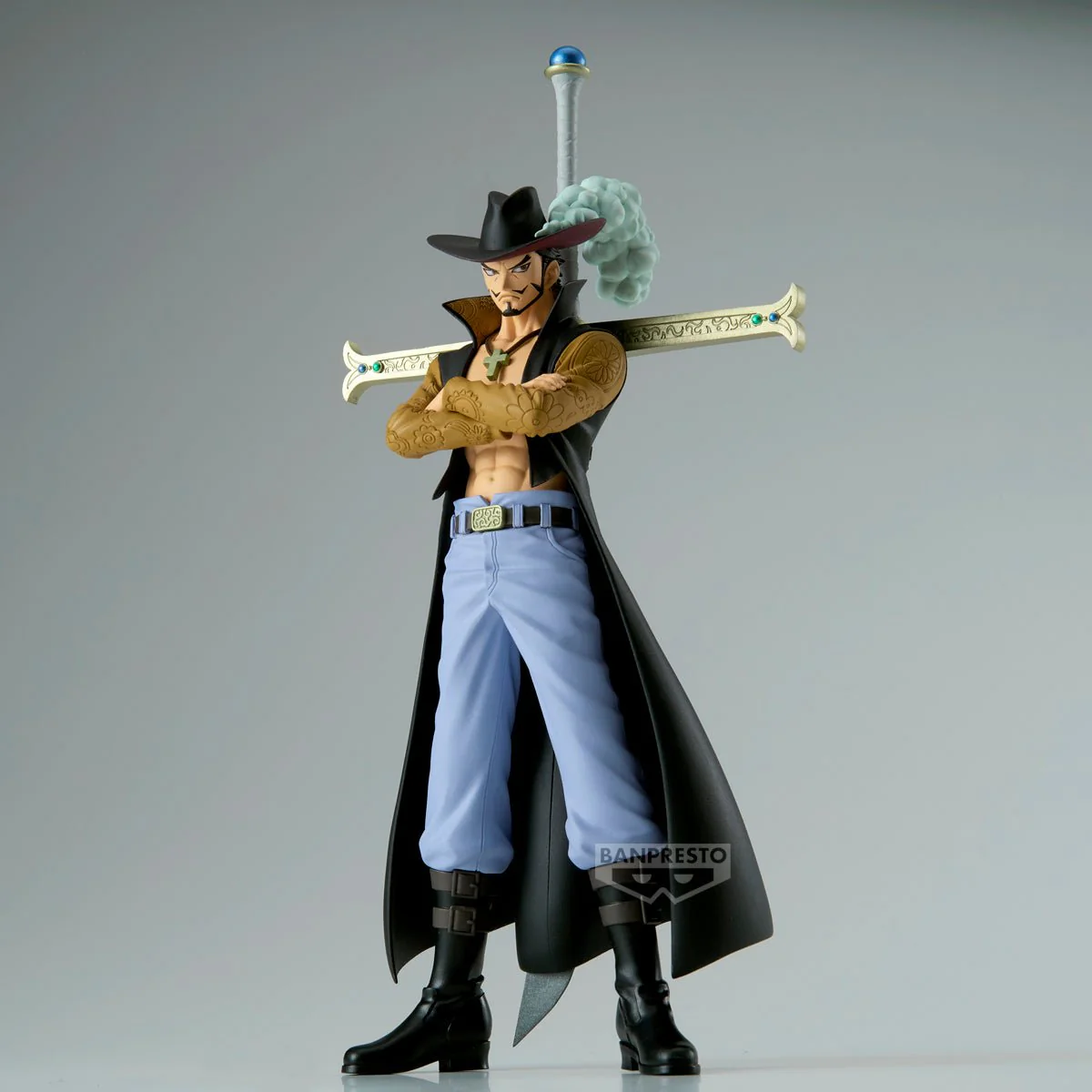 Banpresto - One Piece - Dracule Mihawk DXF The Grandline Series Extra Figure - Image 2