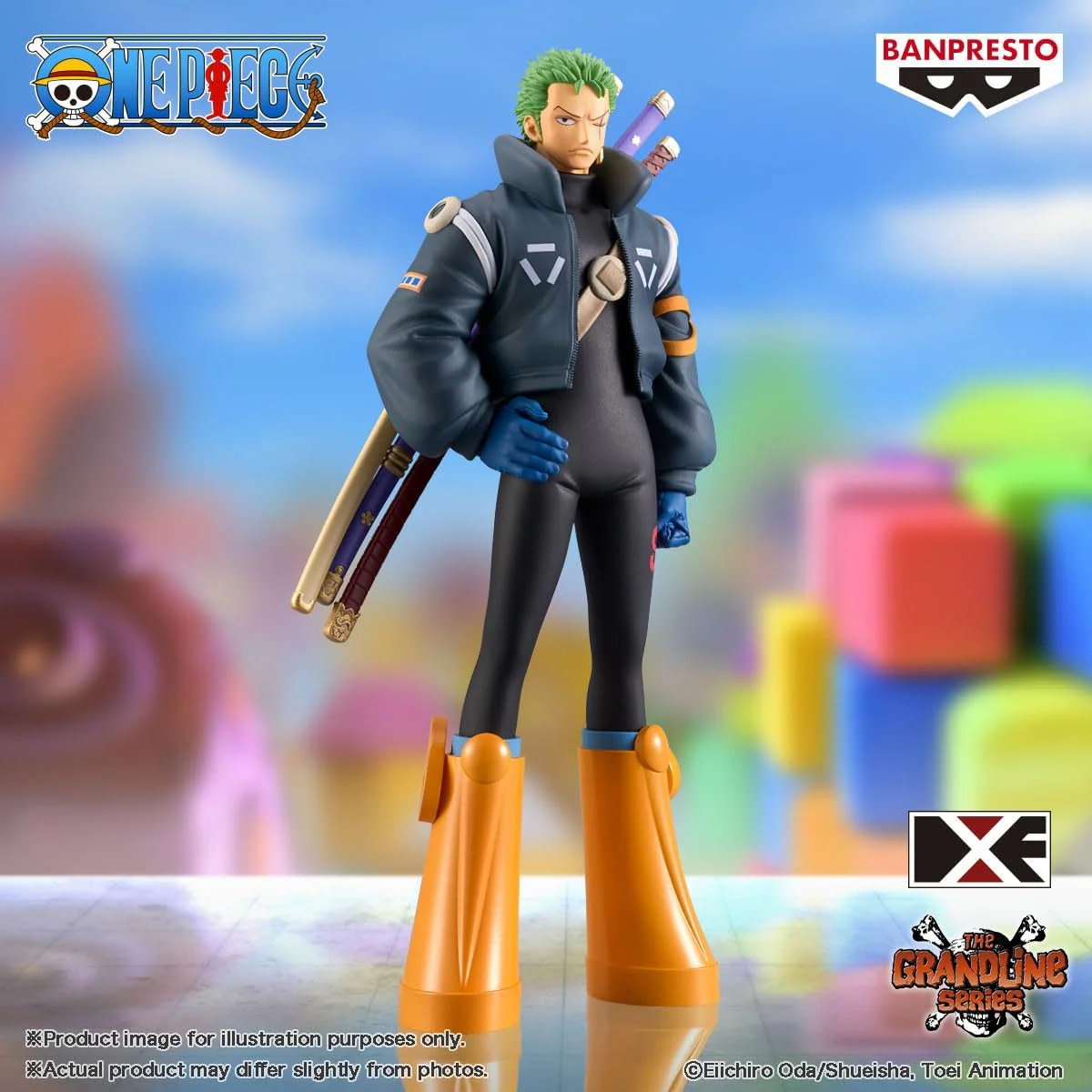 Banpresto - One Piece - Egghead Roronoa Zoro DXF The Grandline Series Bandai Spirits Figure - Image 2