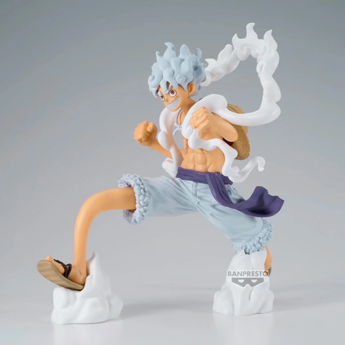 Banpresto - One Piece - Monkey D. Luffy Gear 5 Grandista Figure - Image 3