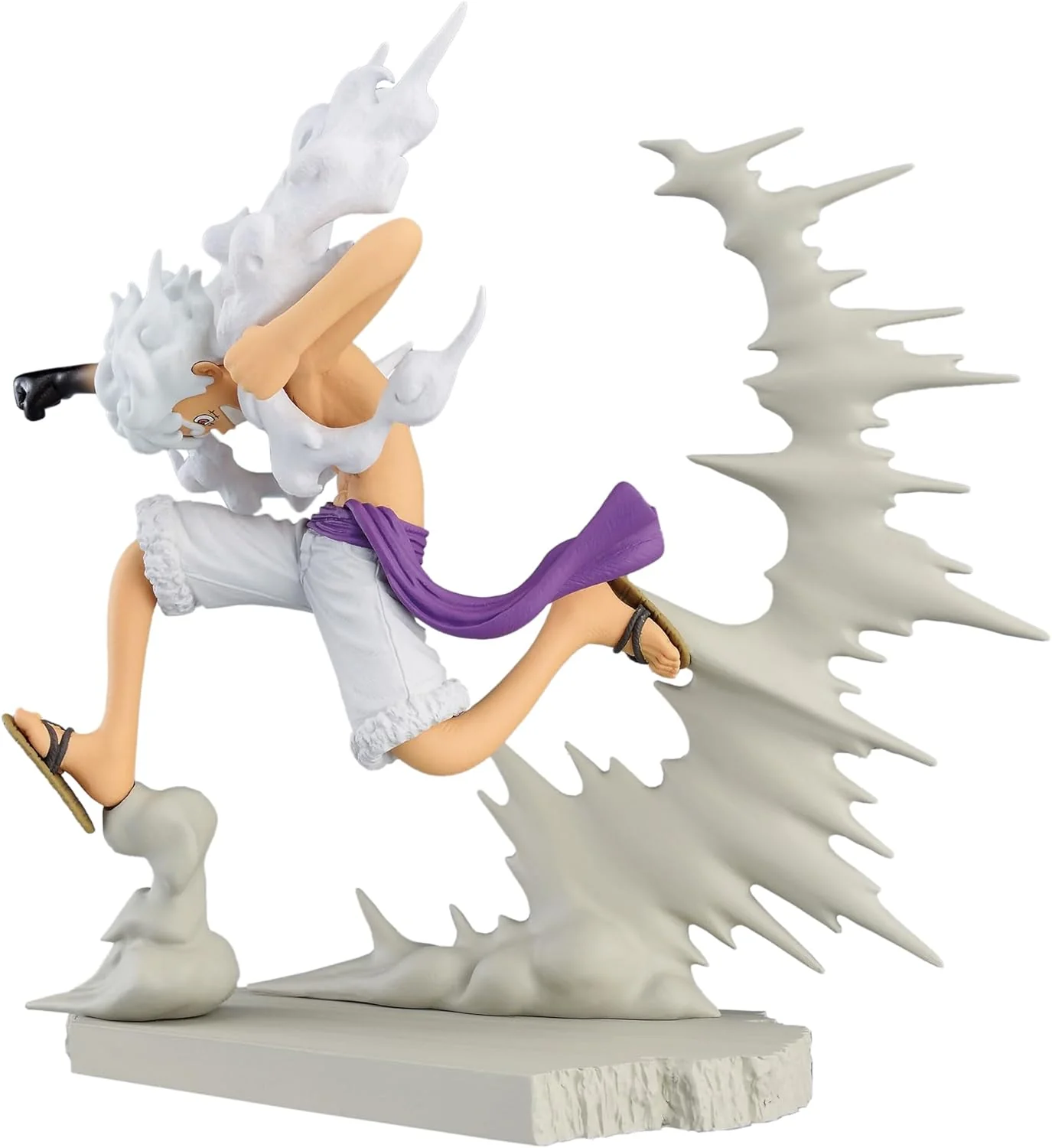 Banpresto One Piece Monkey D. Luffy Gear 5 Senkozekkei Spectacular Battle Scenery Bandai Spirits Figure - Image 1