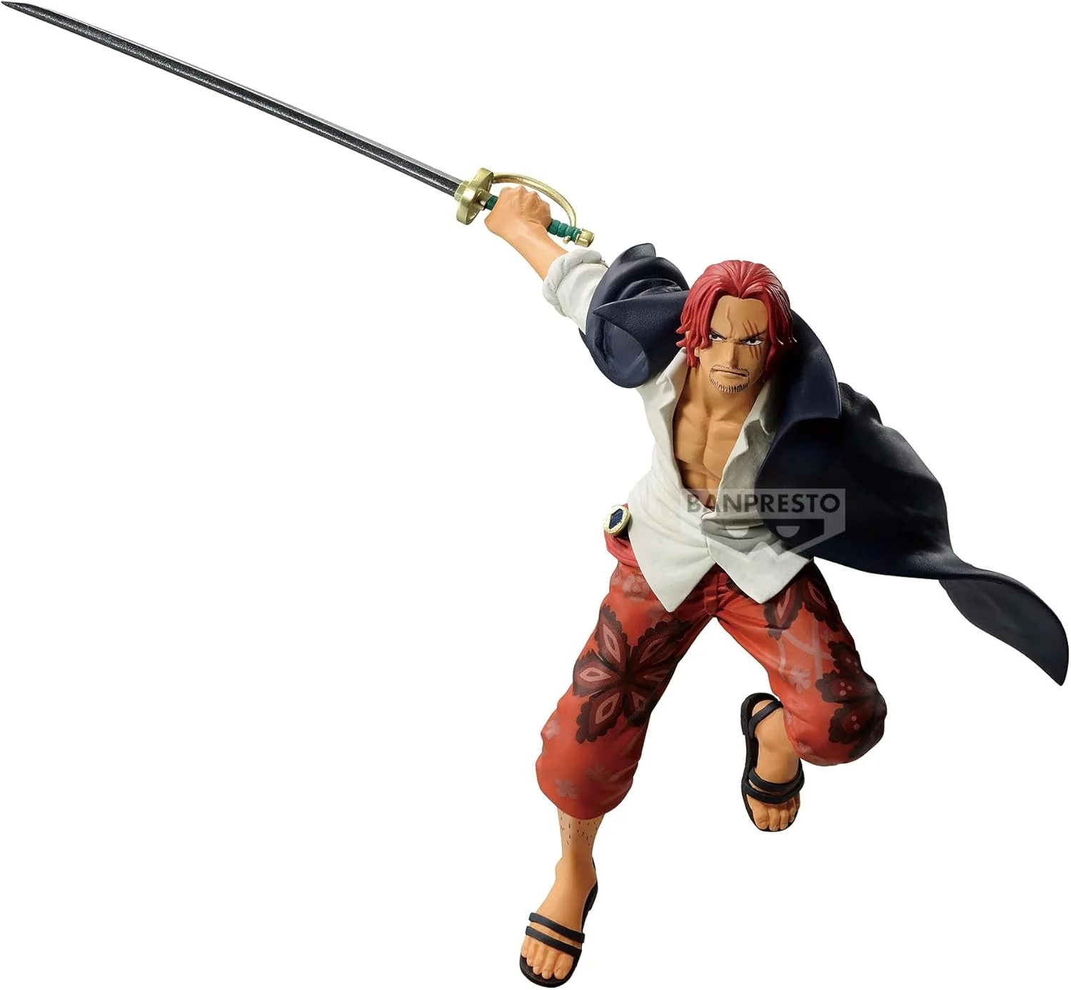 Banpresto - One Piece - Shanks Battle Record Collection Bandai Spirits Figure - Image 1