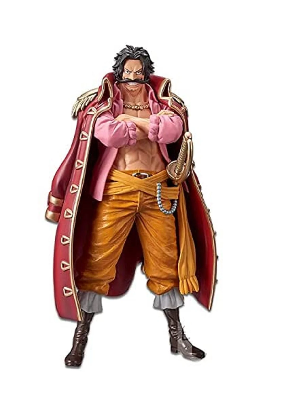 Banpresto One Piece The Grandline Men Wanokuni Gol. D. Roger Figure - Image 1