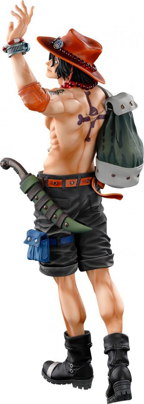 Banpresto One Piece World Figure Colosseum 3 Super Master Stars Piece The Portgas.D.Ace [The Brush] Figure - Image 1