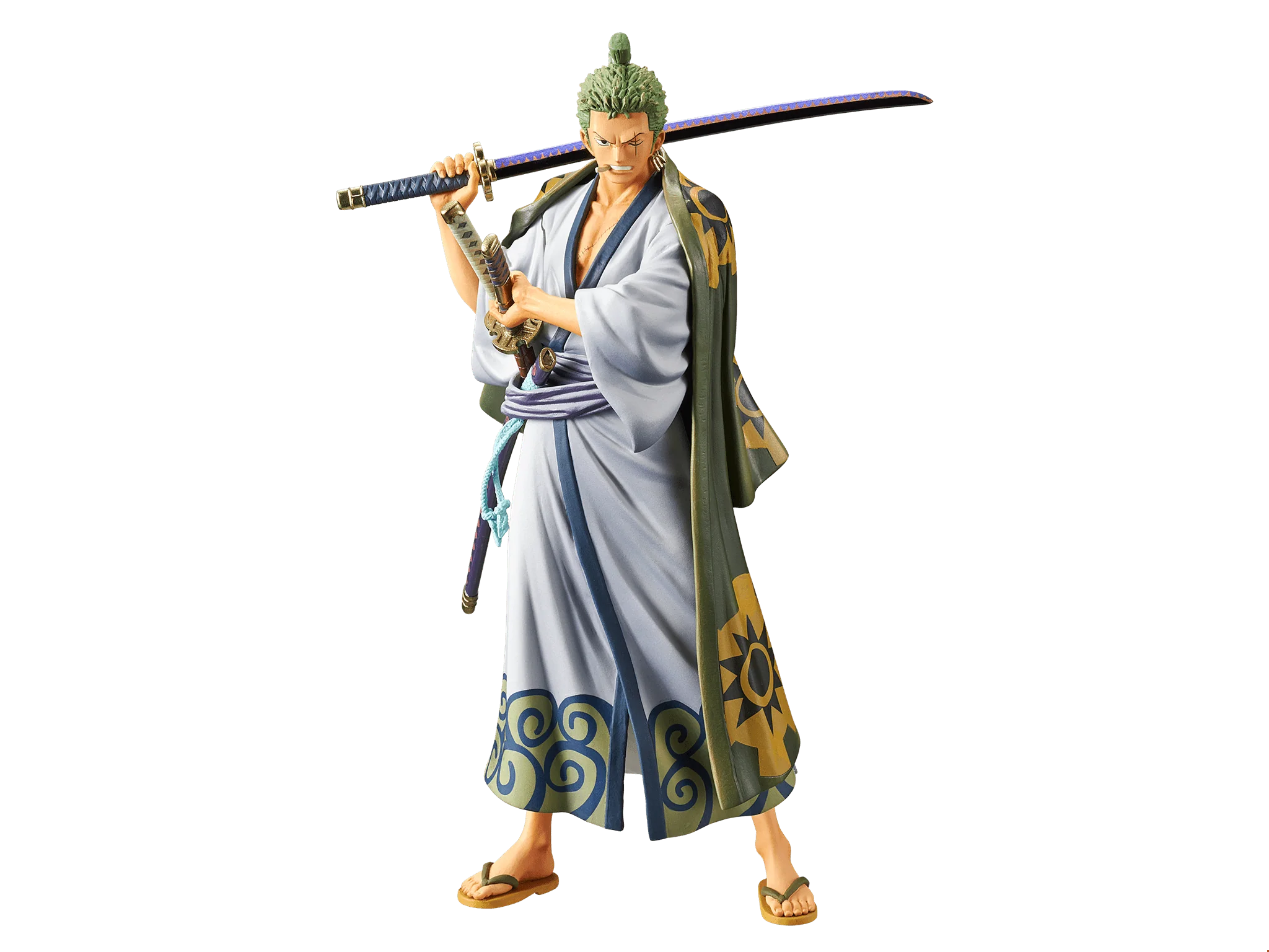 Banpresto One Piece Zoro Grandline Men Wanokuni Vol 2 DXF Figure - Image 1