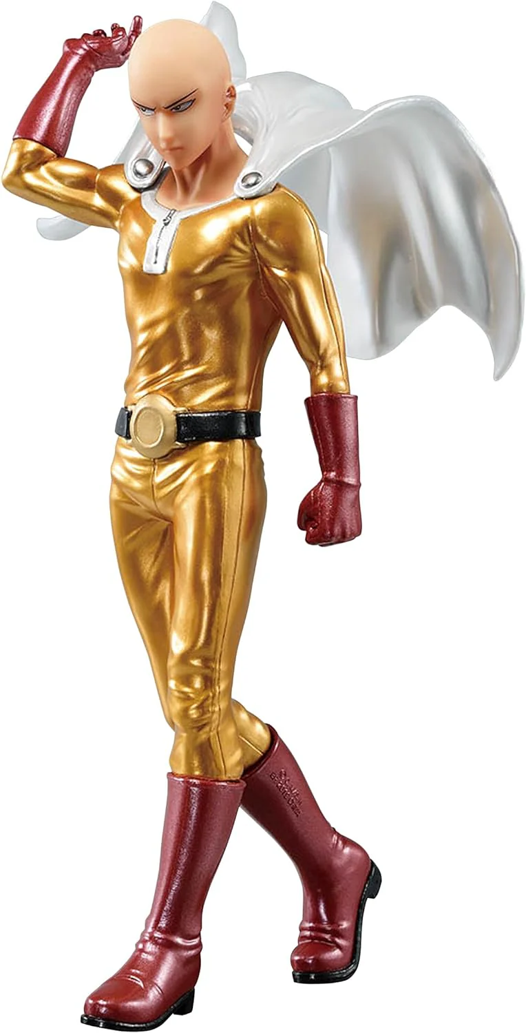 Banpresto - One Punch Man - Saitama Metallic Color Bandai Spirits DXF Figure - Image 2