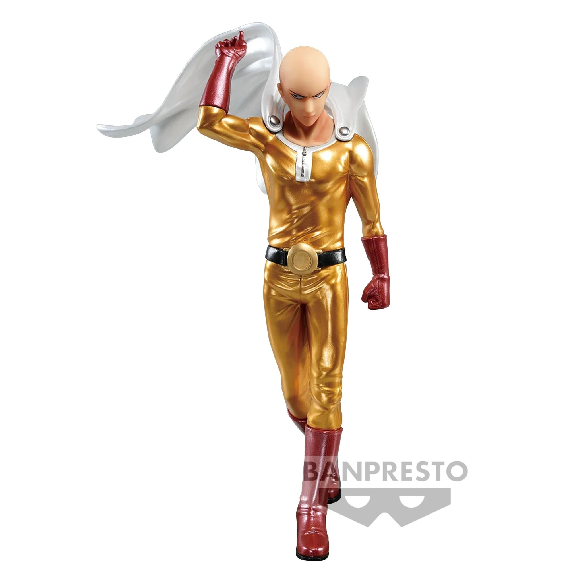 Banpresto - One Punch Man - Saitama Metallic Color Bandai Spirits DXF Figure - Image 3