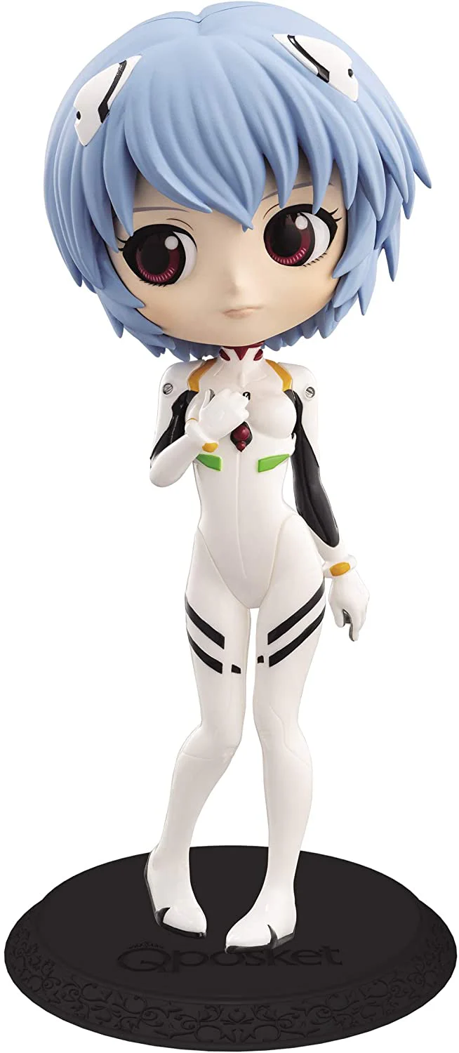 Banpresto Q posket Evangelion Movie REI Ayanami Plugsuit Style Figure - Image 1