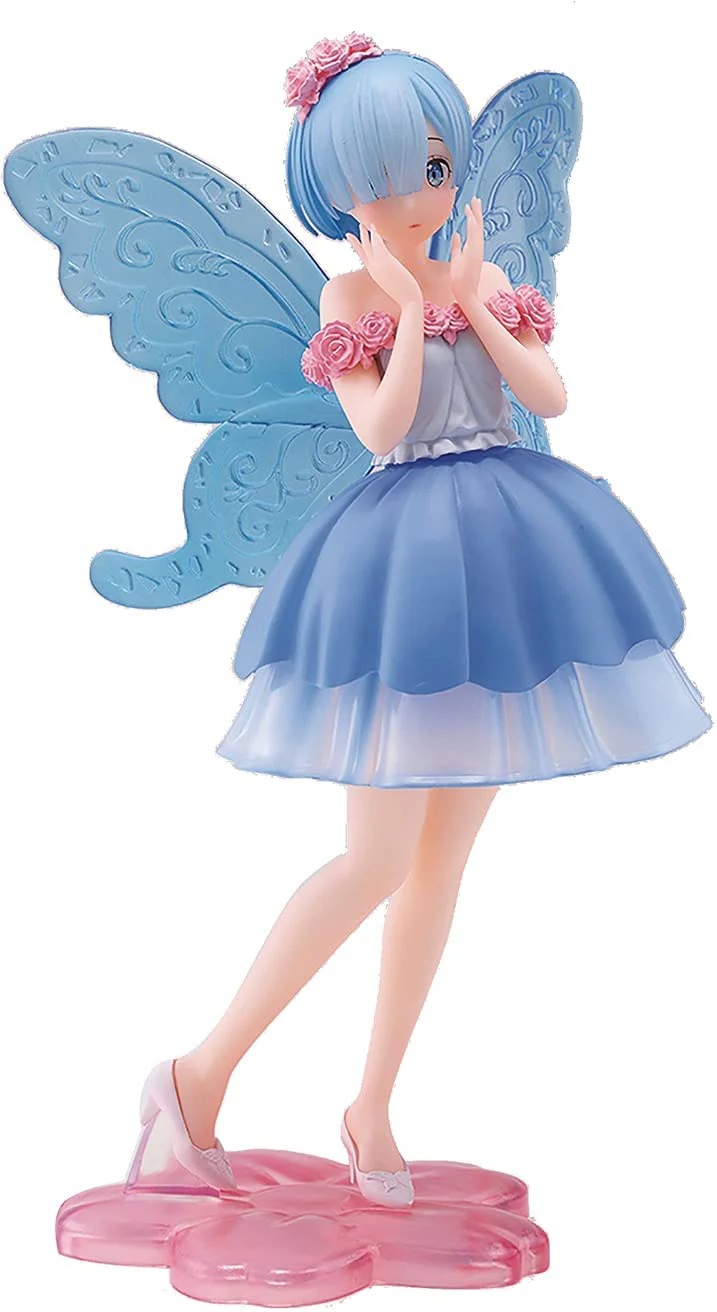 Banpresto - Re:Zero Starting Life in Another World Fairy Elements Rem Figure - Image 1