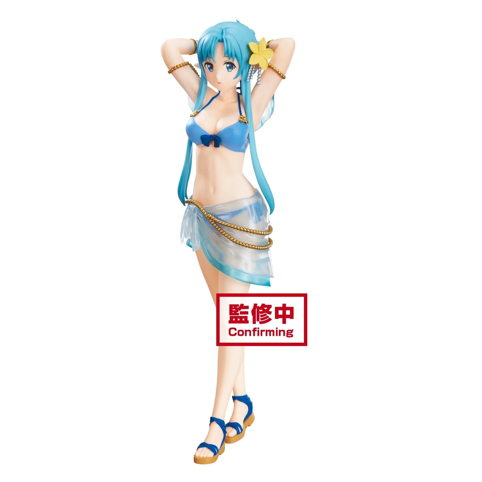 Baspresto Sword Art Online Jewelry Materials Swimsuit Asuna Espresto Figure - Image 1
