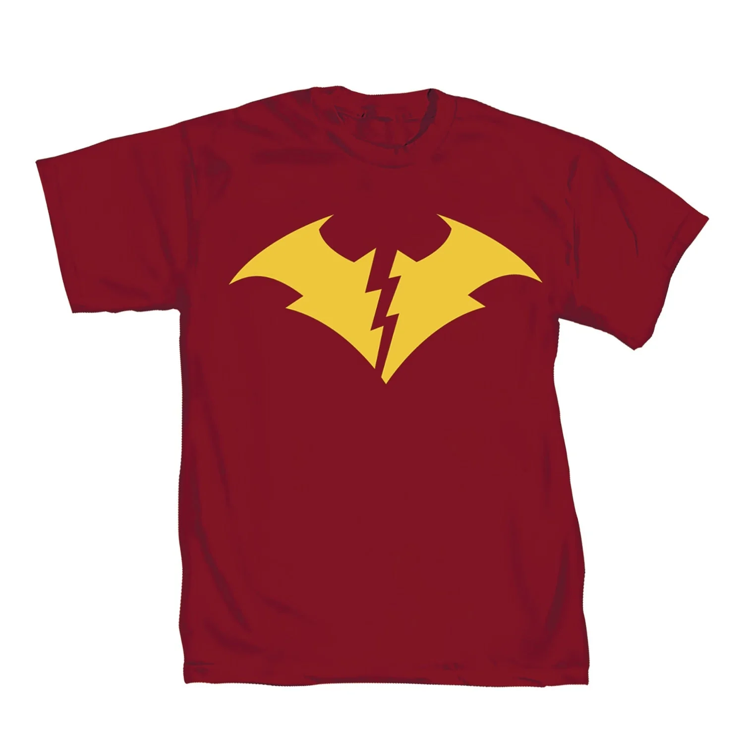 Batman Dark Nights Metal Red Death Symbol DC Comics Adult T Shirt - Image 1