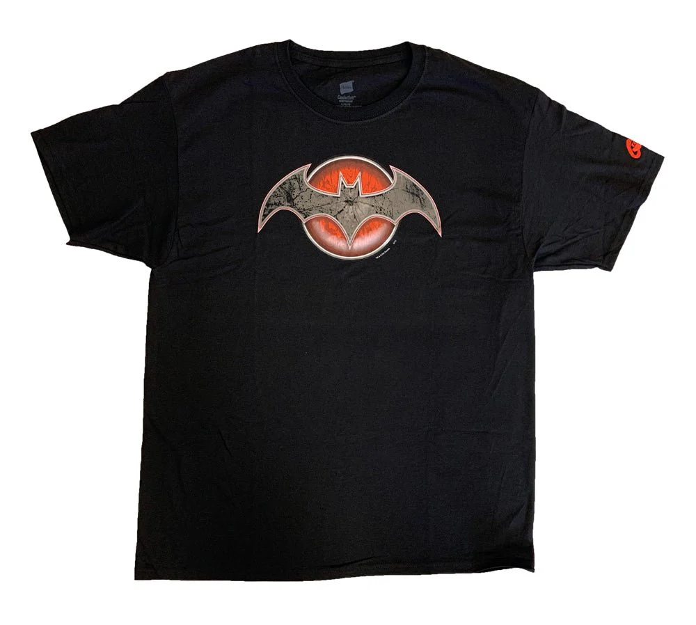 Batman Flashpoint Thomas Wayne Symbol DC Comics Premium Adult T Shirt - Image 1
