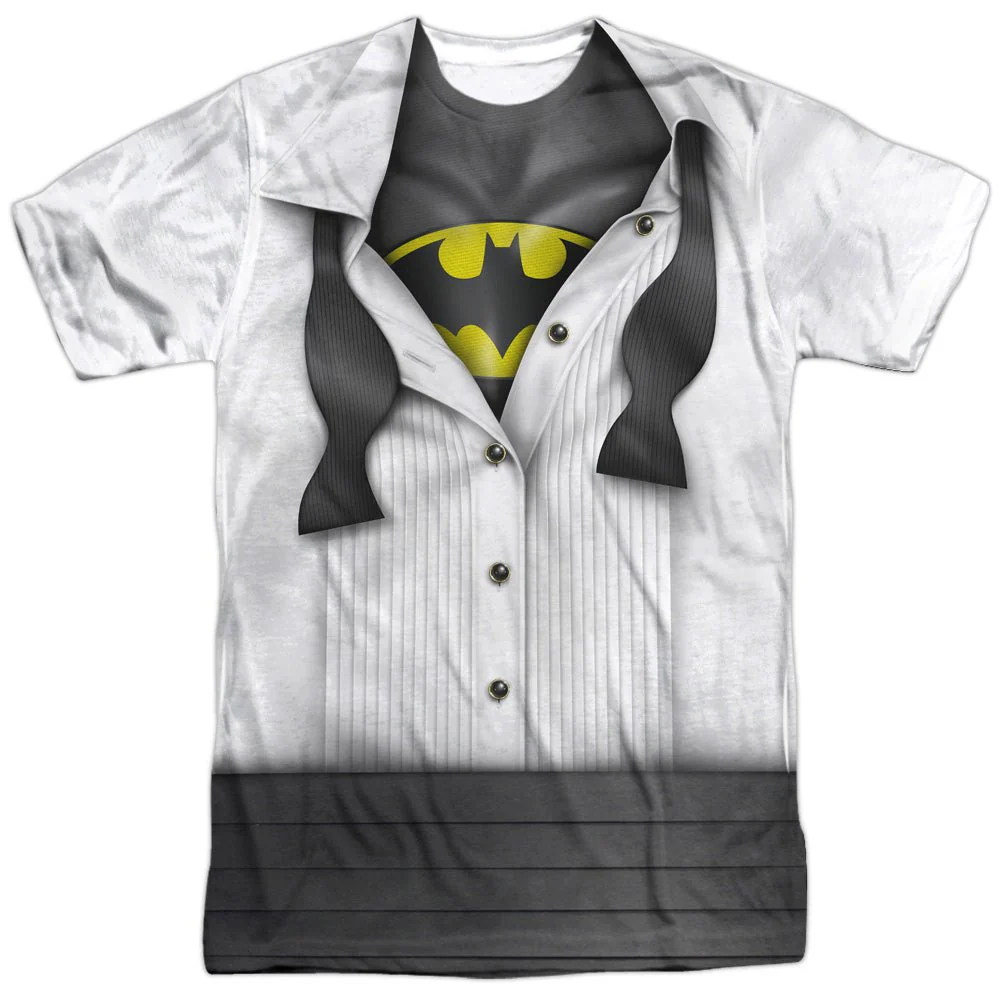 Batman I Am Batman Costume DC Comics Sublimation Adult T-Shirt - Image 2