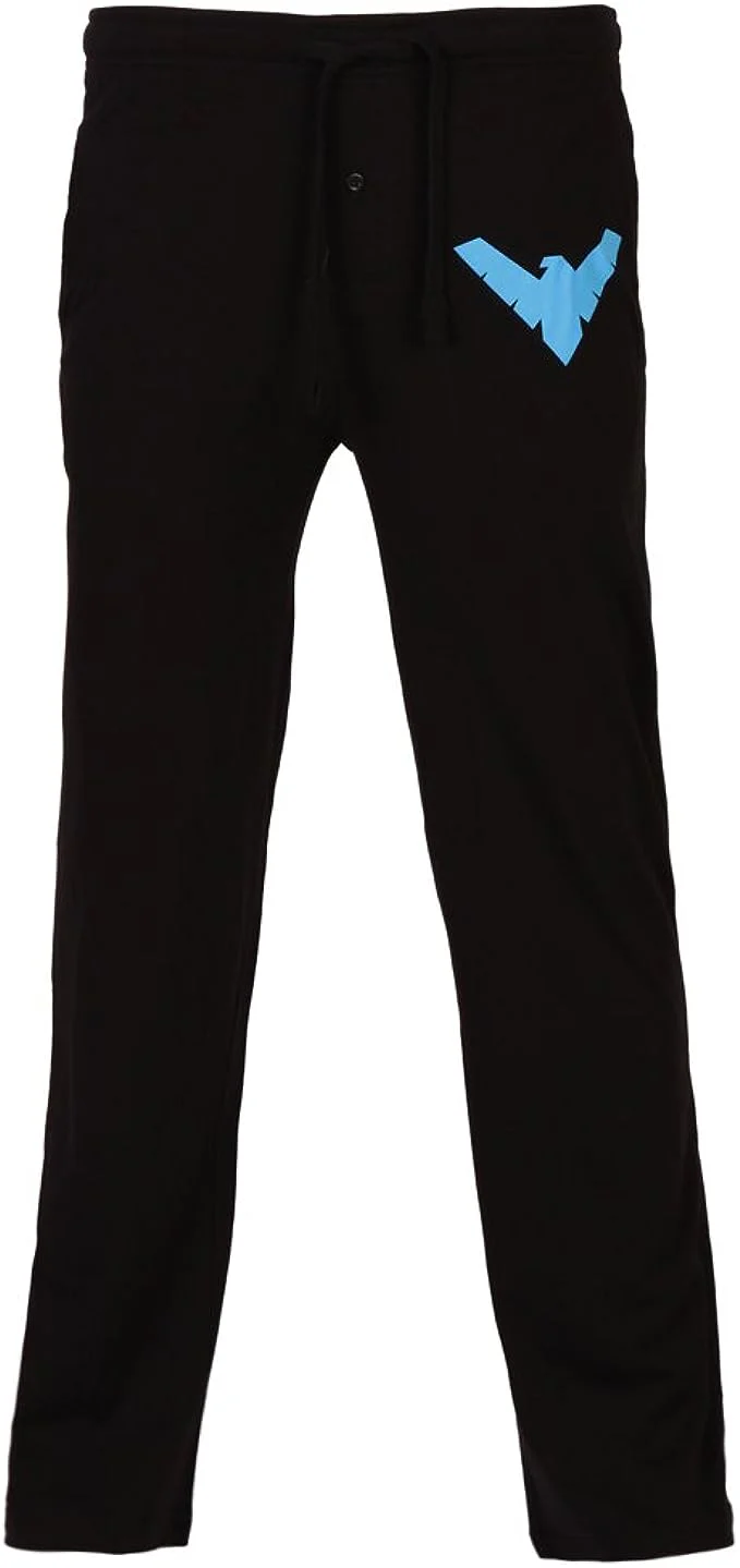 Batman Nightwing Logo DC Comics Pajama Sleep Pants - Image 3